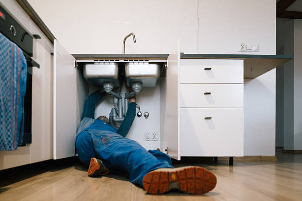Professional Plumbing technician working in Kiefer, OK